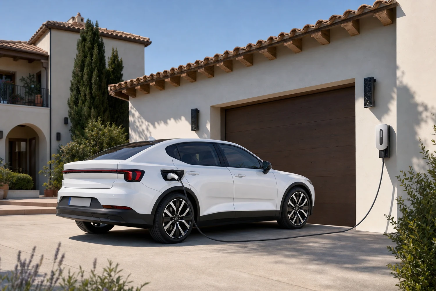 Cargador de coche eléctrico en Andalucía