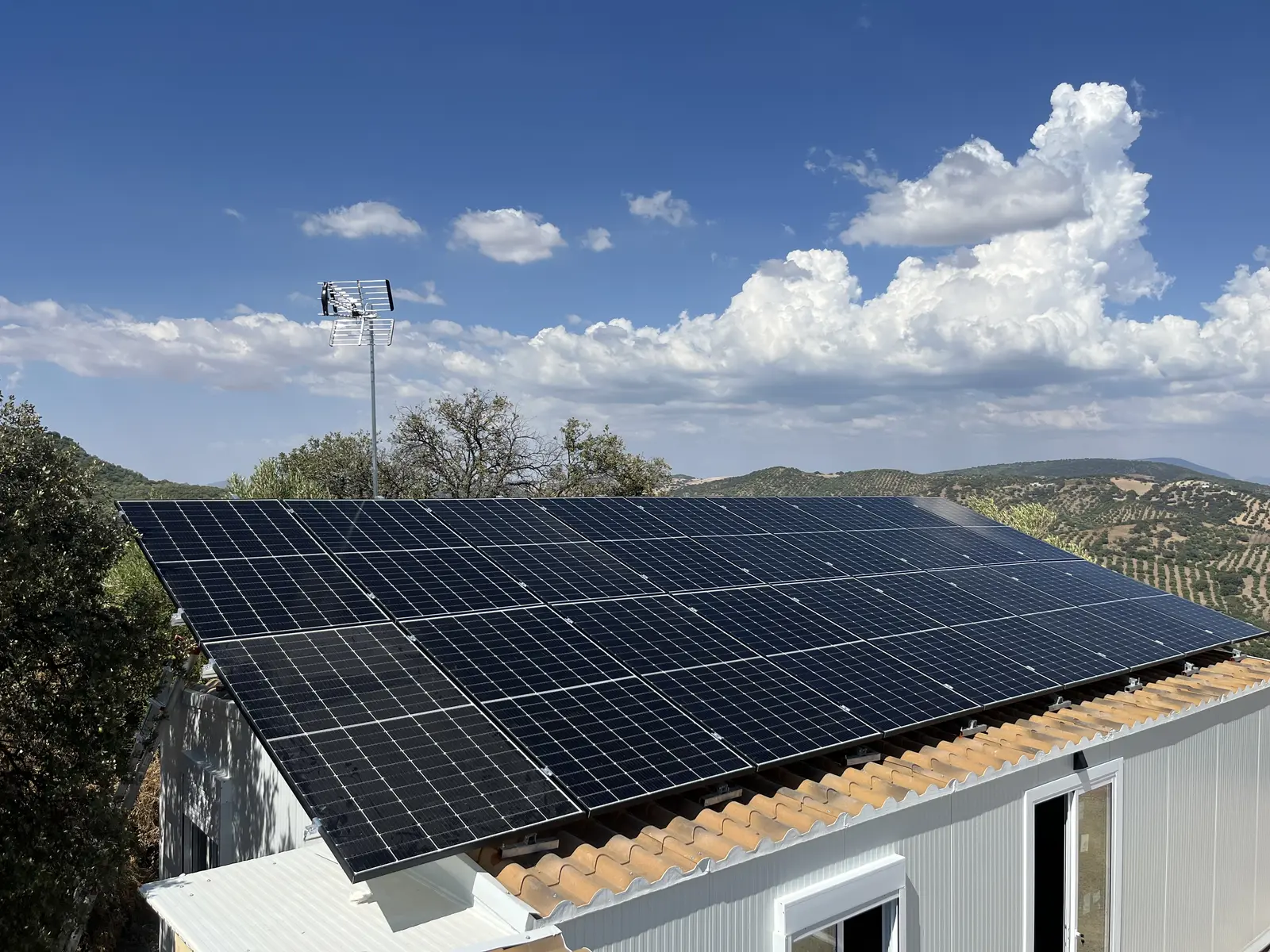 Placas solares en Andalucía